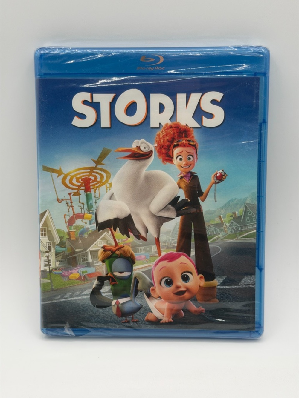 Storks (Blu-ray, 2016) Widescreen Edition - Andy Samberg & Jennifer Aniston-New